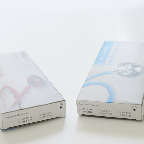 Estetoscopio de cabeza &uacute;nica de aleaci&oacute;n de aluminio SW-ST01A 