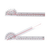 6 Zoll Multi-Lineal Goniometer Winkel Medizinisches Wirbels&auml;ulenlineal