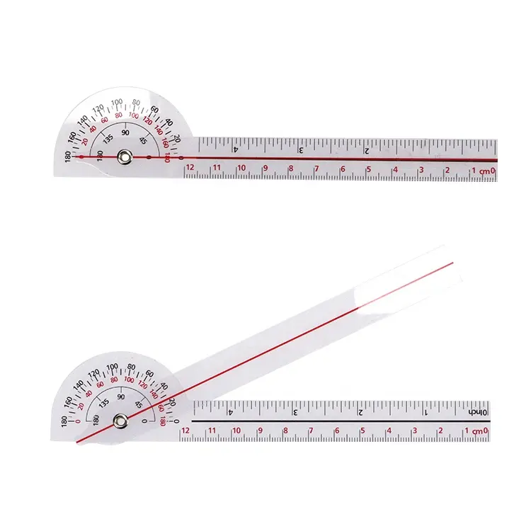 6-Zoll-Multilineal-Goniometer-Winkel, medizinisches Wirbels&auml;ulenlineal