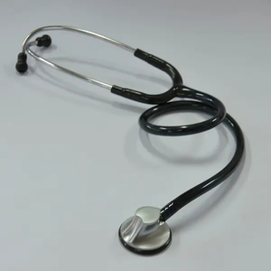 Reusable Alloy Stethoscope On Stomach