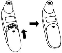 3) Isara ang takip ng baterya.