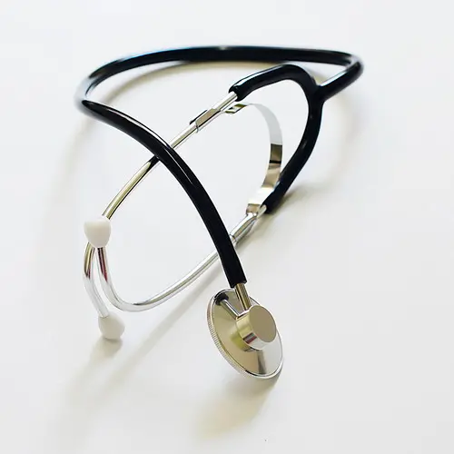 Neonatale Indochirurgische Stethoscoop met &eacute;&eacute;n kop