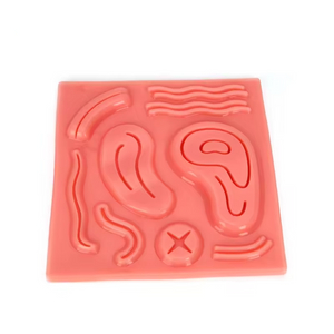 3D hechtpad met wonden siliconen modelpad voor simulatie laparoscopische trainingsdoos huidhechttrainingmodel