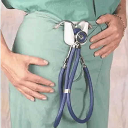 Estetosc&oacute;pio de liga reutiliz&aacute;vel para diagn&oacute;stico m&eacute;dico
