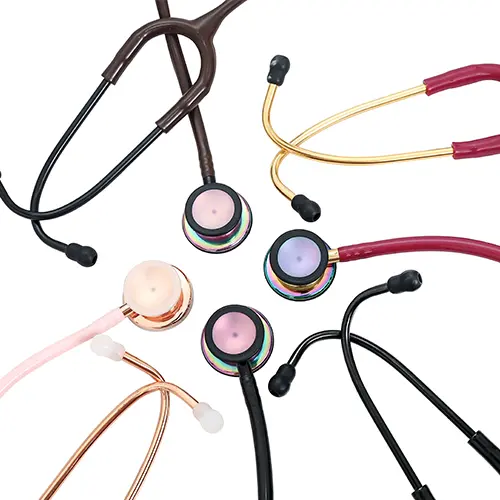 Estetosc&oacute;pio de cabe&ccedil;a dupla para cardiologia de a&ccedil;o inoxid&aacute;vel SW-ST48 Classic III