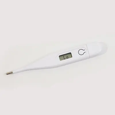 Term&oacute;metro digital m&eacute;dico de punta r&iacute;gida con ce y sonda