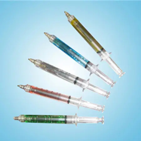 Fabricante profissional de caneta esferogr&aacute;fica de seringa na China