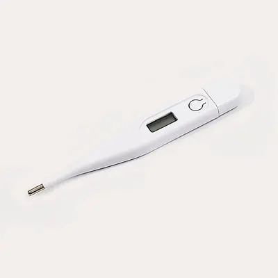 Term&oacute;metro digital m&eacute;dico de punta r&iacute;gida con ce y sonda